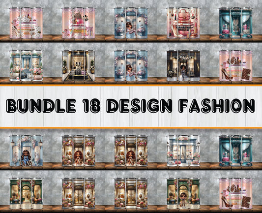 Bundle Logo Fashion Luxury Tumbler Wrap, Full Tumbler Wrap, Tumblers Designs Skinny Straight & Tapered Png 57