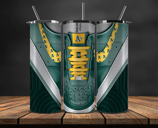 Oakland Athletics Tumbler Wrap , MLB Sneaker Tumbler Wrap 58