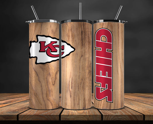 Kansas City Chiefs Tumbler Wrap, NFL Logo Tumbler Png, NFL Design Png-58