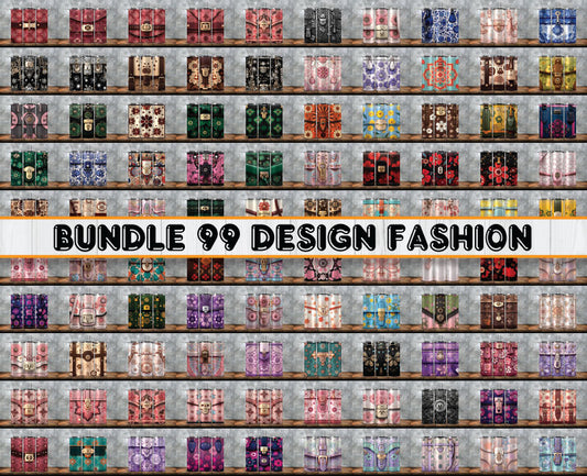 Bundle Logo Fashion Luxury Tumbler Wrap, Full Tumbler Wrap, Tumblers Designs Skinny Straight & Tapered Png 59