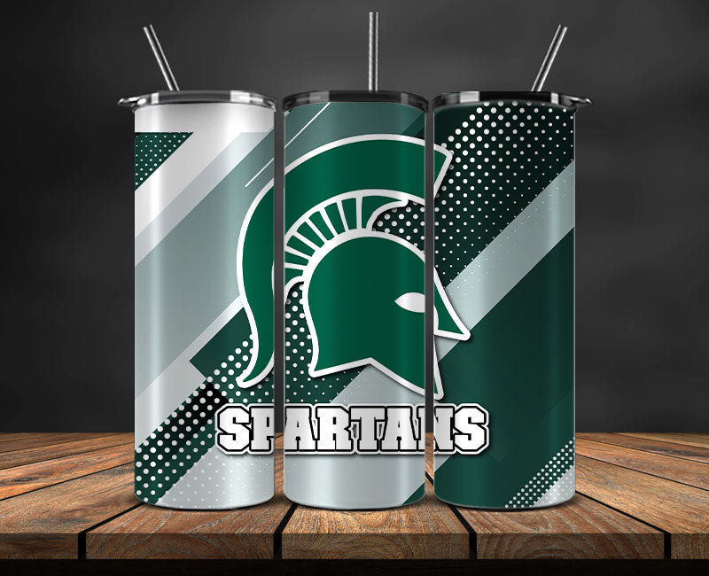 energetic tumbler wrap with competitive sport vibe
