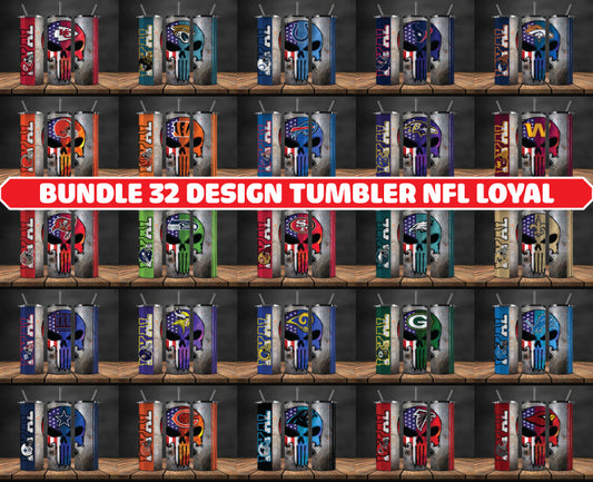 Bundle NFL  Logo Tumbler Wrap, Bundle Sport Tumbler 59
