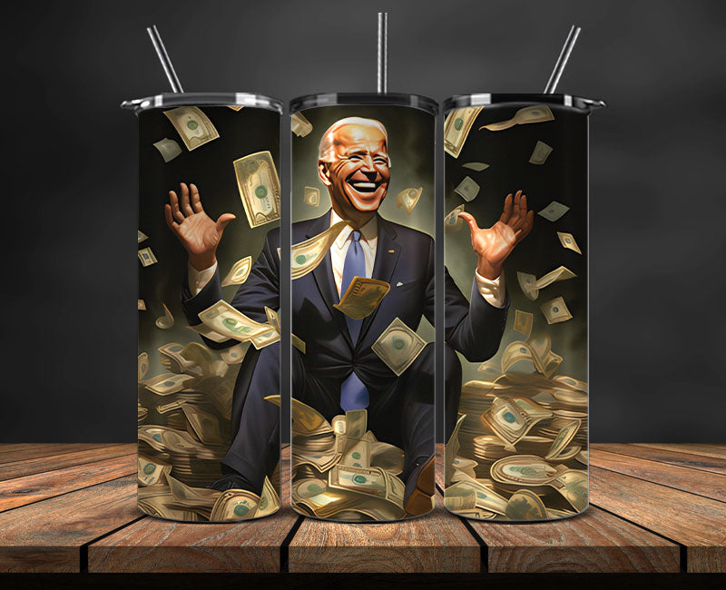 Joe Biden 2024 Tumbler Wrap,Joe Biden 2024 ,Presidential Election 2024 ,Race To The White House 05