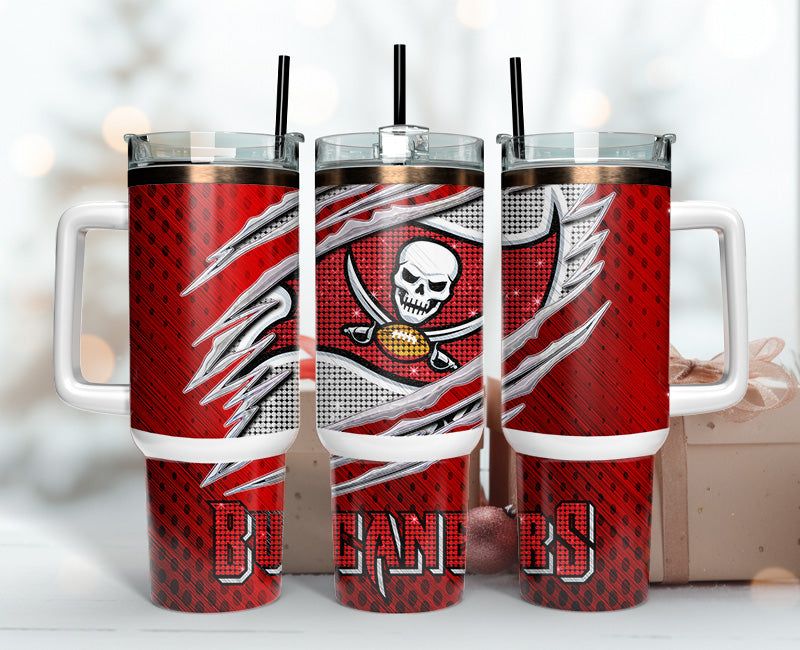 Tampa Bay Buccaneers Tumbler 40oz Png, 40oz Tumler Png 60