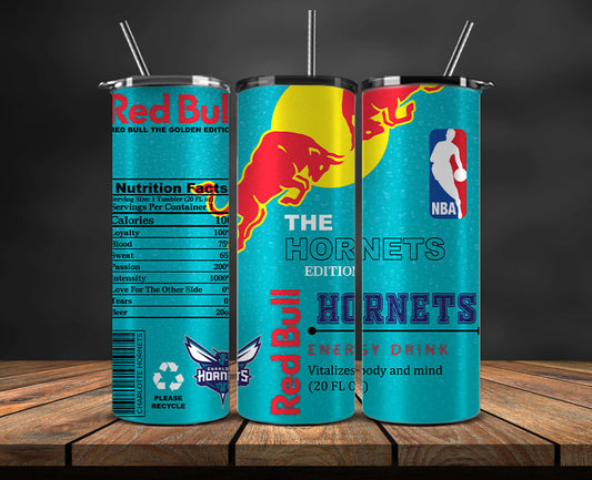 Charlotte Hornets Tumbler Wraps, NBA Red Bull Tumbler Wrap 60