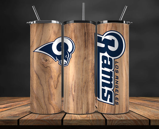 Los Angeles Rams Tumbler Wrap, NFL Logo Tumbler Png, NFL Design Png-60