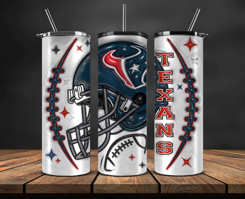 Houston Texans Inflated Puffy Tumbler Wraps , Nfl Tumbler Png 63