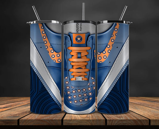 Houston Astros Tumbler Wrap , MLB Sneaker Tumbler Wrap 63