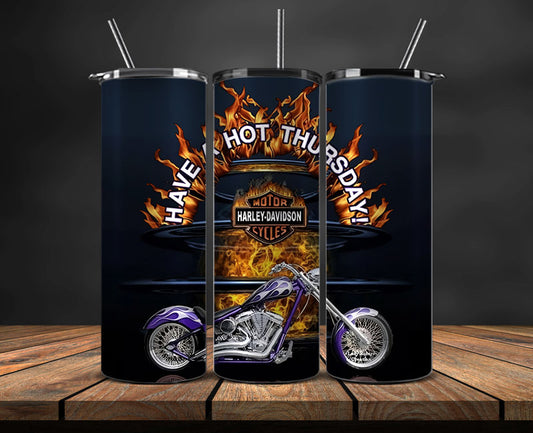 Harley Skinny Tumbler Png, Motor Harley Digital Tumbler Wrap, Harley Tumbler Wrap New 63
