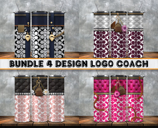 Bundle Logo Fashion Luxury Tumbler Wrap, Full Tumbler Wrap, Tumblers Designs Skinny Straight & Tapered Png 64