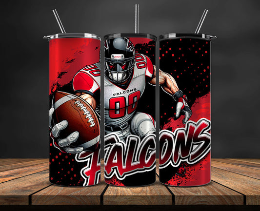 Atlanta Falcons Tumbler Wrap, NFL Tumbler Wrap By AI, AI Tumbler Wrap 66