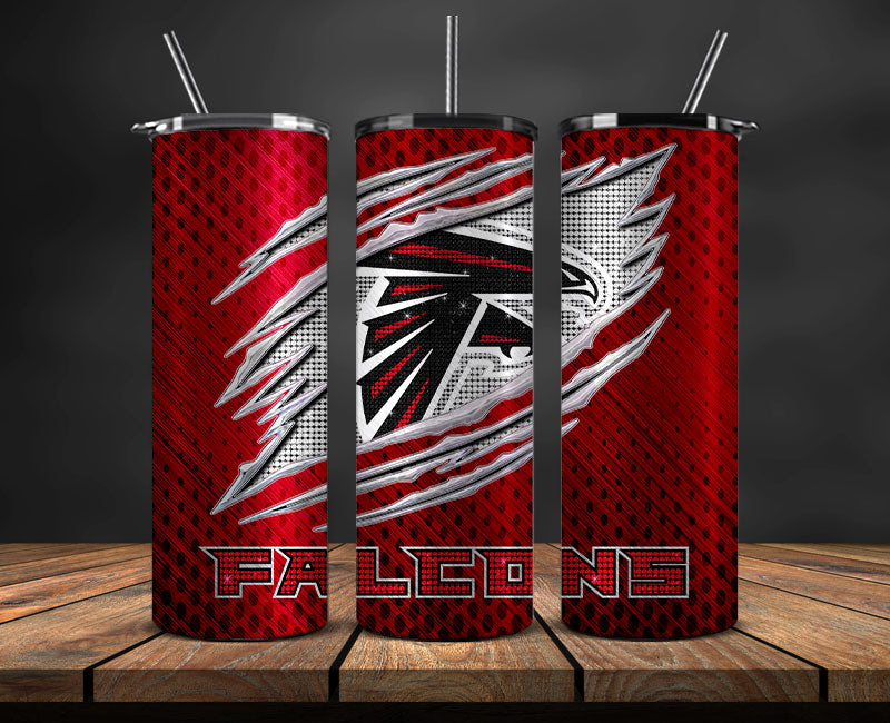 Atlanta Falcons Tumbler Wraps ,Falcons Logo, Nfl Tumbler Png 66