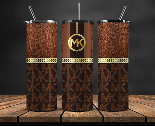 Logo Fashion Tumbler Designs, MK Tumbler, Brand Logo Tumbler Wrap New 67