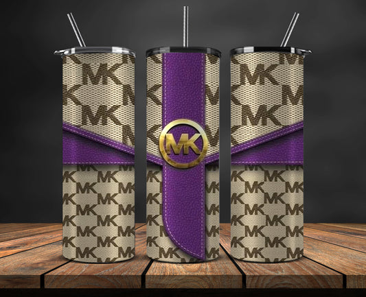 Logo Fashion Tumbler Designs, MK Tumbler, Brand Logo Tumbler Wrap New 68