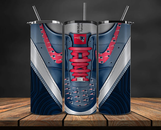 New England Patriots Tumbler Wrap, NFL Sneaker Tumbler Wrap  69