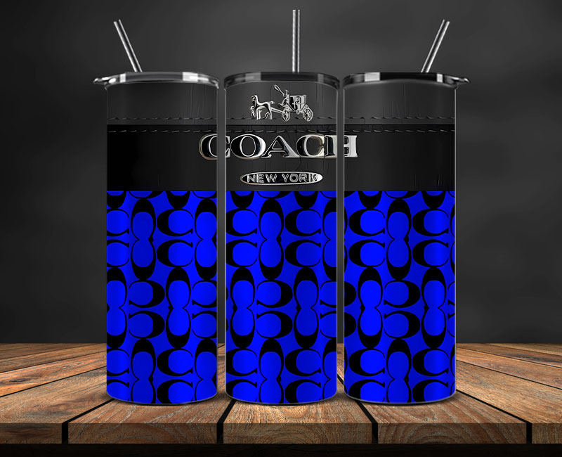 Coach Tumbler Wrap, Coach Tumbler Png ,Luxury Logo Fashion Png 69