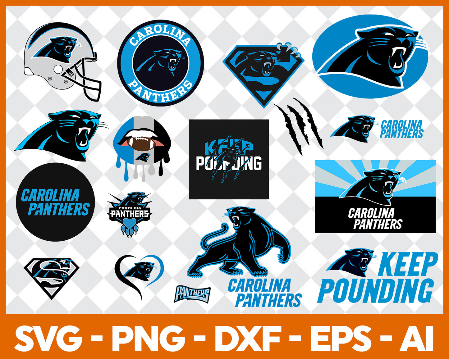 Carolina Panthers Svg ,Football Team Svg 69