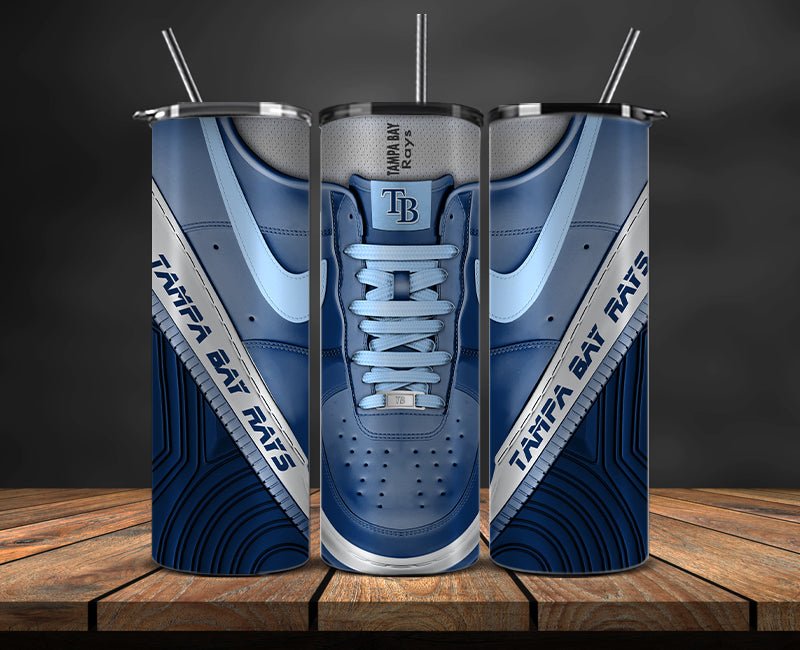 Tampa Bay Rays Tumbler Wrap, MLB Sneaker Tumbler Wrap 06