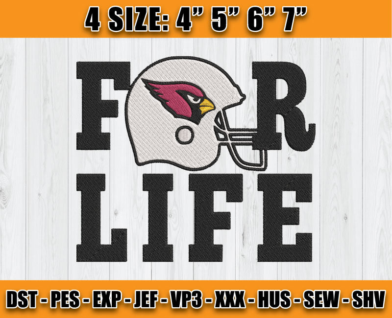 Cardinals Embroidery, NFL Cardinals Embroidery, NFL Machine Embroidery Digital 06