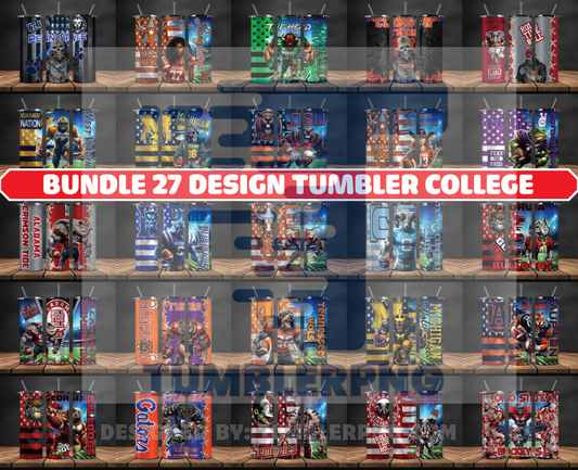 Bundle Logo Team NFL Tumbler Wrap, NFL Design Png,Bundle Sport Tumbler 70