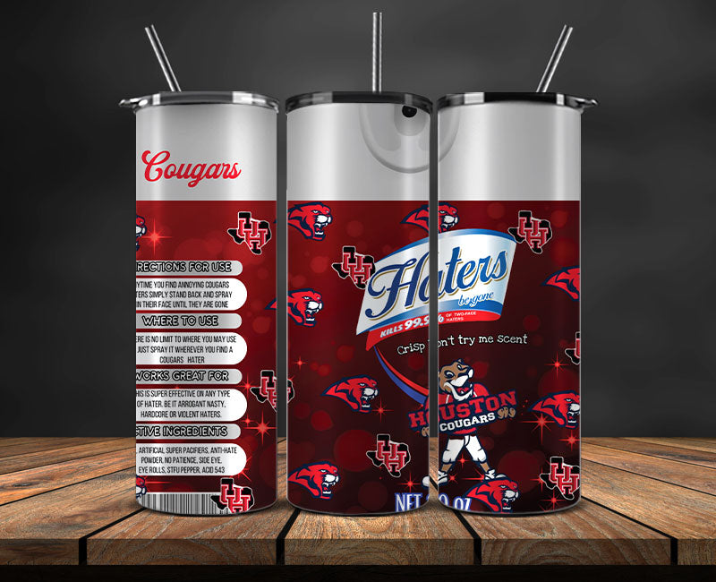Washingto n State Cougars Haters BeGone Tumbler Wrap, College Haters BeGone Tumbler Png 71
