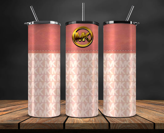 Logo Fashion Tumbler Designs, MK Tumbler, Brand Logo Tumbler Wrap New 72