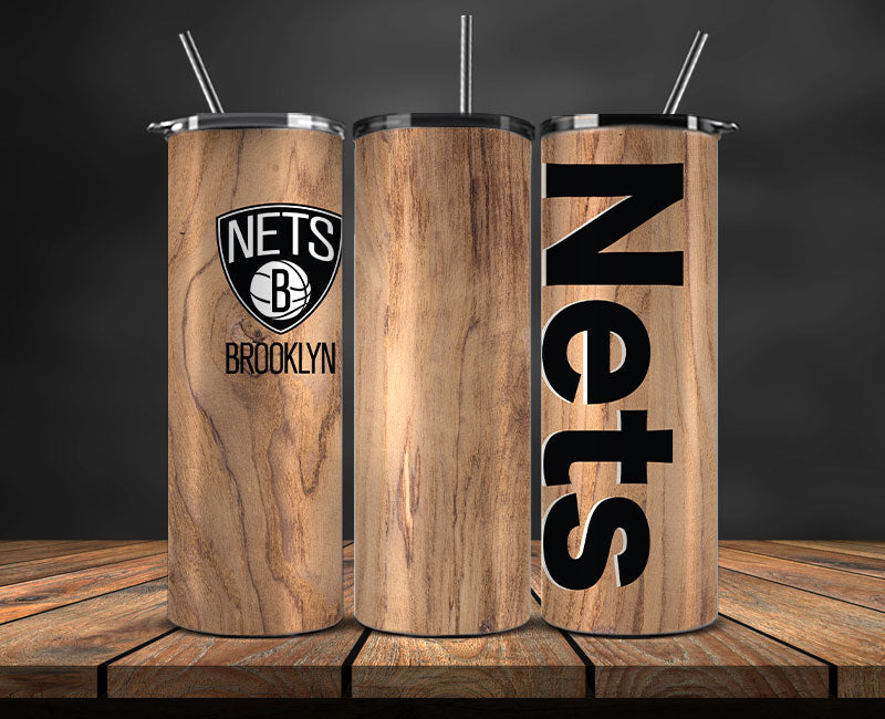 Brooklyn Nets Tumbler Wrap, Basketball Design,NBA Teams,NBA Sports,Nba Tumbler Wrap,NBA DS-72