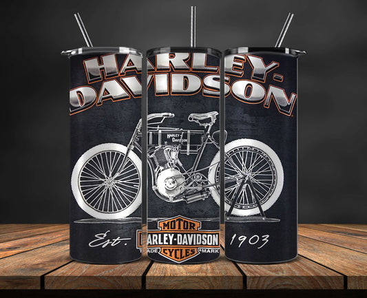 Harley Skinny Tumbler Png, Motor Harley Digital Tumbler Wrap, Harley Tumbler Wrap New 72