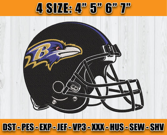 Ravens Embroidery, NFL Ravens Embroidery, NFL Machine Embroidery Digital 73