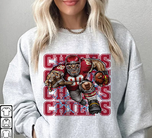 Kansas City Chiefs Football Sweatshirt png ,  T-Shirt Png, NFL T-Shirt Design 74