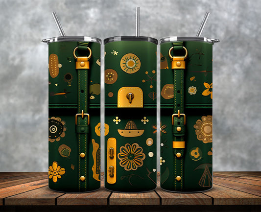 Fashion Tumbler Wraps, Luxury Skinny Tumbler,Louis Vuitton Tumbler Png, Pattern Logo Fashion Tumbler Wraps 75