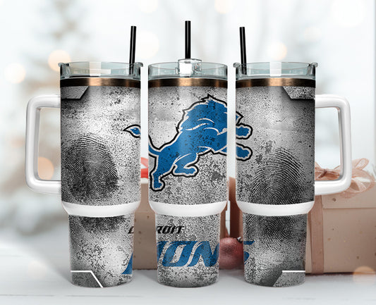 Detroit Lions Tumbler 40oz Png,  40oz Tumbler Skinny  75