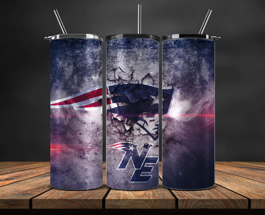 New England Patriots Tumbler Wrap, Logo Tumbler Wrap DS-75