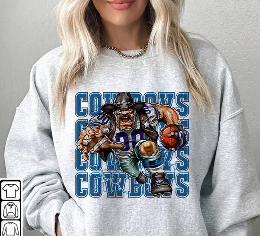 Dallas Cowboys Football Sweatshirt png ,  T-Shirt Png, NFL T-Shirt Design 76