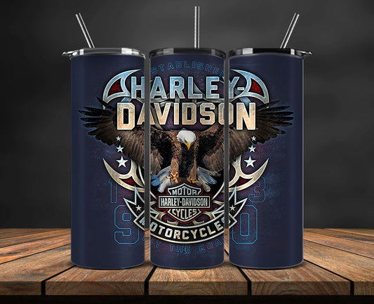 Harley Skinny Tumbler Png, Motor Harley Digital Tumbler Wrap, Harley Tumbler Wrap New 76