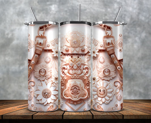 Fashion Tumbler Wraps, Luxury Skinny Tumbler,Louis Vuitton Tumbler Png, Pattern Logo Fashion Tumbler Wraps 78
