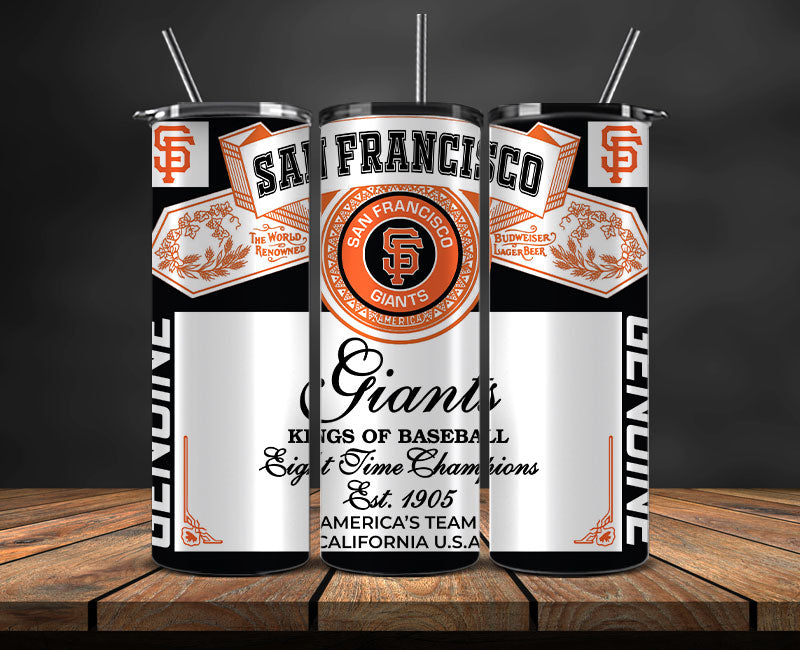San Francisc o Giant s Tumbler Wrap, MLB Tumbler Wrap New-82