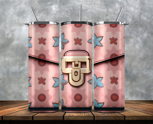 Fashion Tumbler Wraps, Luxury Skinny Tumbler,Louis Vuitton Tumbler Png, Pattern Logo Fashion Tumbler Wraps 84