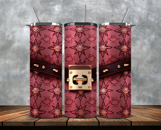 Fashion Tumbler Wraps, Luxury Skinny Tumbler,Louis Vuitton Tumbler Png, Pattern Logo Fashion Tumbler Wraps 85