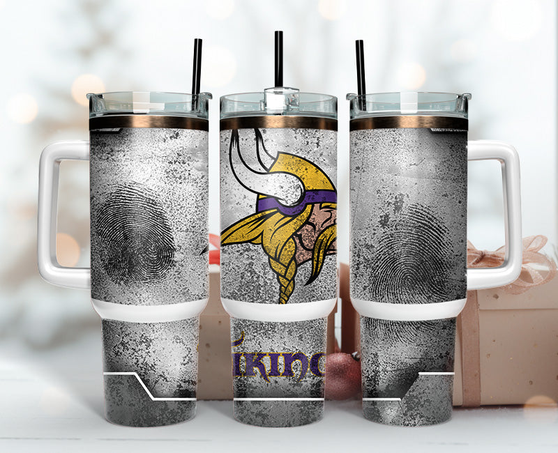 Minnesota Vikings Tumbler 40oz Png,  40oz Tumbler Skinny  85