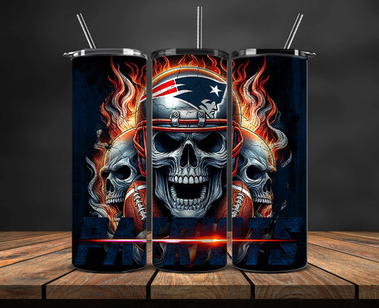 New England Patriots Tumbler Wrap,NFL Tumbler Wrap By AI, AI Tumbler Design 86