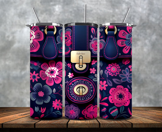 Fashion Tumbler Wraps, Luxury Skinny Tumbler,Louis Vuitton Tumbler Png, Pattern Logo Fashion Tumbler Wraps 86