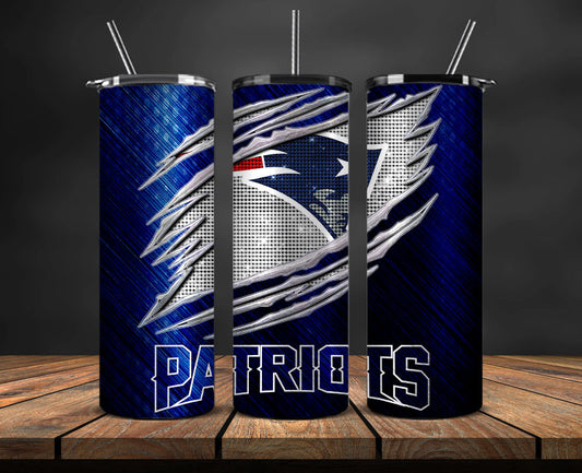 New England Patriots Tumbler Wraps ,Patriots Logo, Nfl Tumbler Png 86