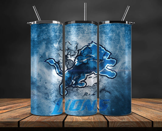 Detroit Lions Tumbler Wrap, Logo Tumbler Wrap DS-87