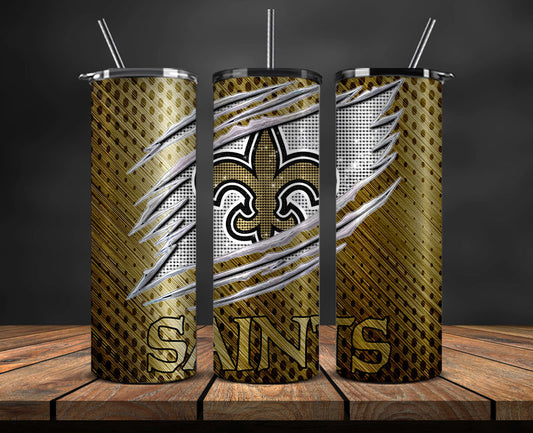 New Orleans Saints Tumbler Wraps ,Saints Logo, Nfl Tumbler Png 87