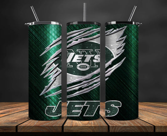 New York Jets Tumbler Wraps ,NY Jets  Logo, Nfl Tumbler Png 89