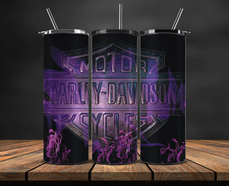 Harley Skinny Tumbler Png, Motor Harley Digital Tumbler Wrap, Harley Tumbler Wrap New 08