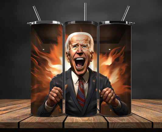 Joe Biden 2024 Tumbler Wrap,Joe Biden 2024 ,Presidential Election 2024 ,Race To The White House 08