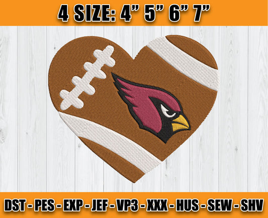 Cardinals Embroidery, NFL Cardinals Embroidery, NFL Machine Embroidery Digital 08