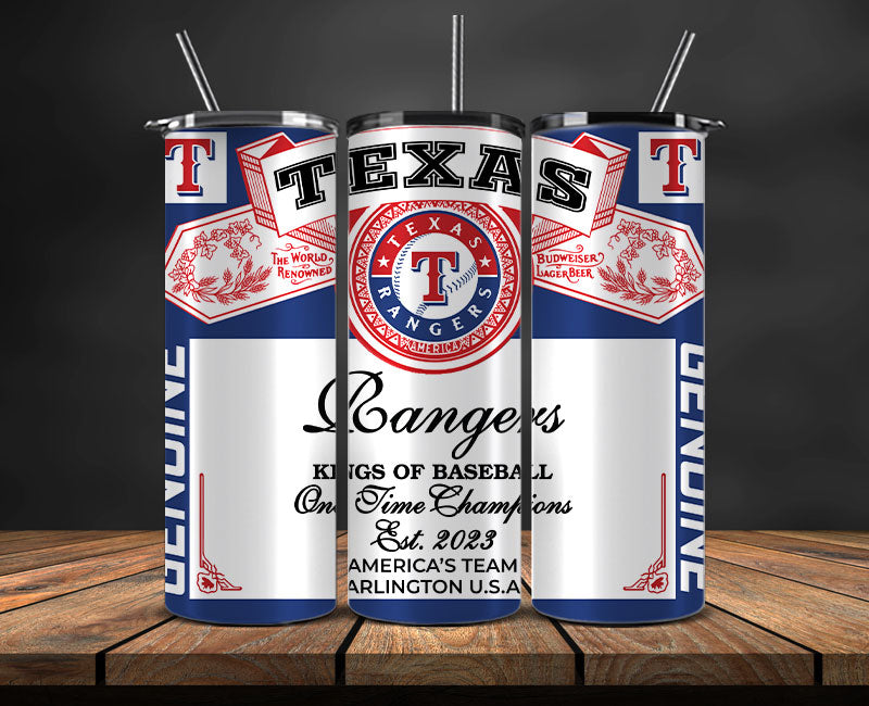 Texas Rangers Tumbler Wrap, MLB Tumbler Wrap New-90